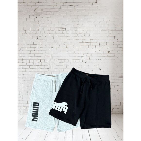 BOYS PUMA SHORTS MEDIUM - Picture 1 of 5